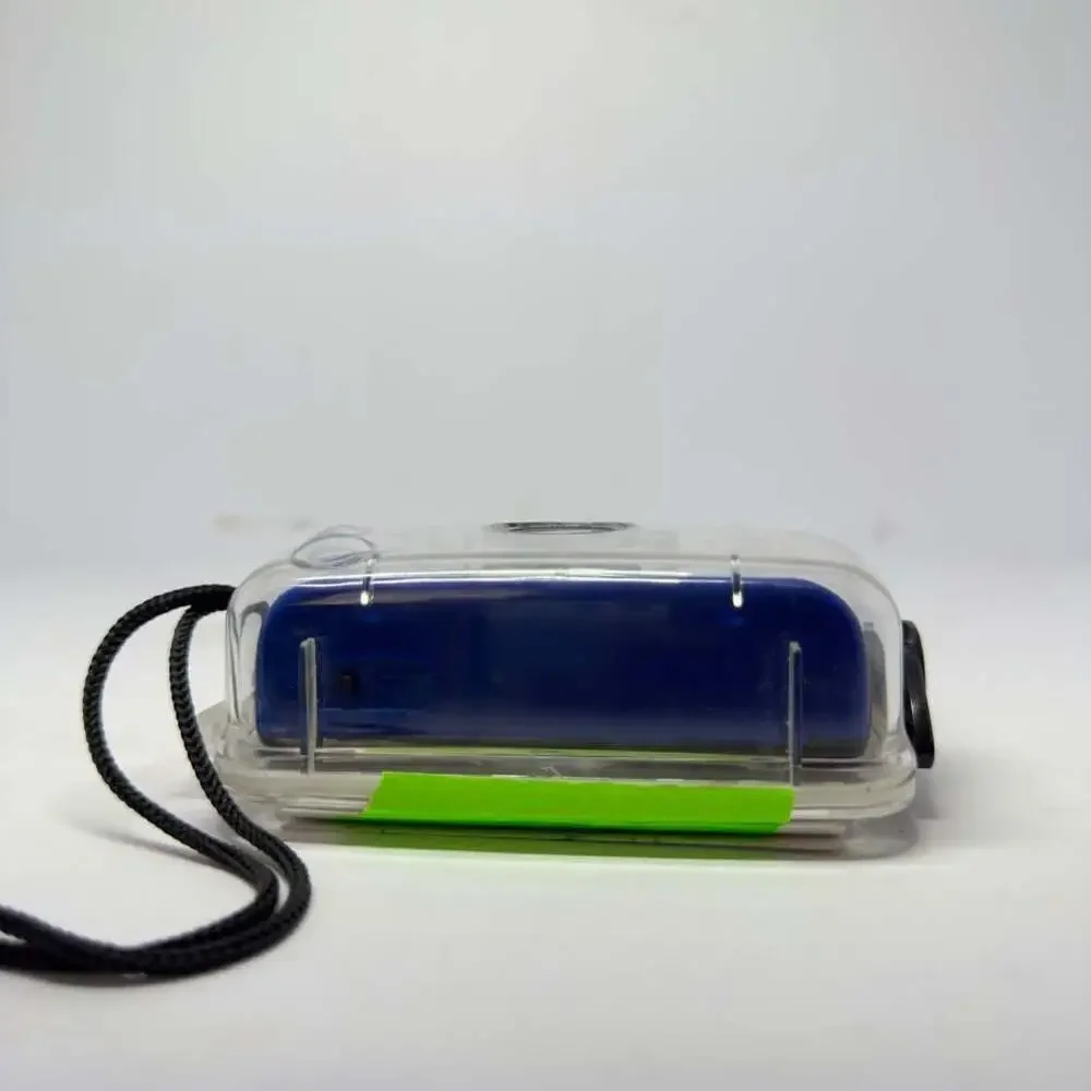 Snap Sights 35mm Underwater Film Camera with Waterproof Case Blue